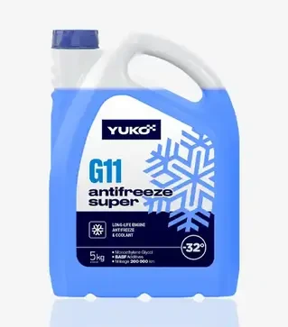 Антифриз Yuko -32 G11 синий, 5 кг