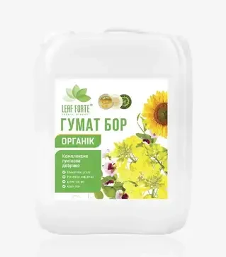 Стимулятор росту Гумат Бор 110, 10 л (Leaf Forte)