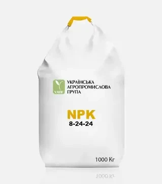 Добриво комплексне NPK 8-24-24, 1 000 кг (УАПГ)