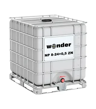 Удобрение фосфорное Wonder Soil NP 8-24+0,5 Zn (Вондер Соил), 1 000 л (Wonder)