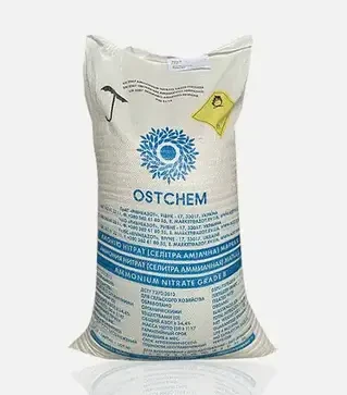 Удобрение азотное Аммиачная селитра N-34,4, 50 кг (Ostchem)