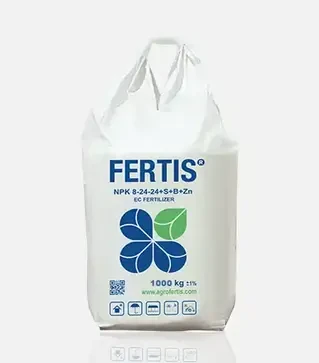 Удобрение комплексное Fertis NPK 8-24-24+S+B+Zn (Фертис), 1 000 кг