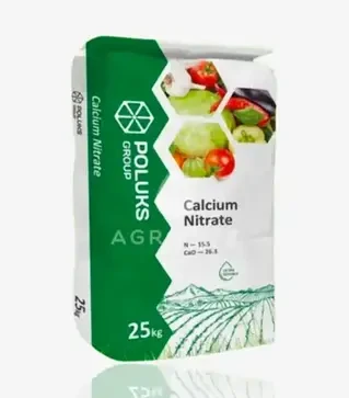 Микроудобрение Нитрат Кальция (N-15,5%, CaO-26,3%), 25 кг (Poluks Group)