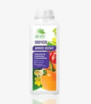 Стимулятор роста Овощи Амино Хелат, 1 л (Leaf Forte)