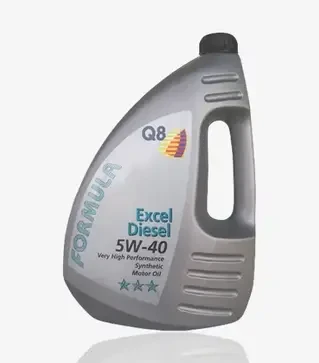 Моторное масло Q8 Formula Excel Diesel 5W-40, 4 л