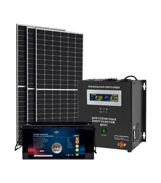 Комплект енергонезалежності LogicPower Преміум 90 Ah, 1,4 кВт