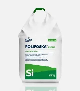 Удобрение комплексное Polifoska KRZEM NPK (S, Si) 6-12-34 (10-1) (Полифоска), 500 кг (Grupa Azoty)