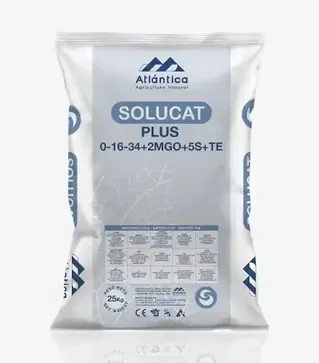 Стимулятор роста Солюкат Плюс 0-16-34+2MgO+5S+TE, 25 кг (Atlantica Agricola)