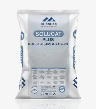 Стимулятор роста Солюкат Плюс 0-40-28+0,4MgO+1S+2B, 25 кг (Atlantica Agricola)