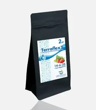 Микроудобрение Terraflex S 14-6-25+3,2MgO+TE (Террафлекс), 2 кг (ICL)