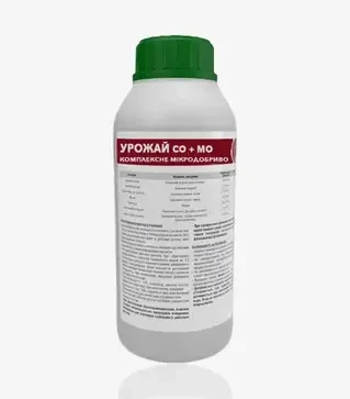 Микроудобрение Урожай Co+Mo, 1 л (Enzim Agro)