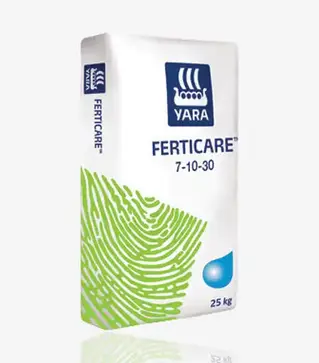 Микроудобрение Ferticare Овощной 7-10-30 (Фертикар), 25 кг (YARA)