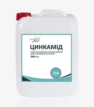 Микроудобрение Цинкамид, 10 л (Microart)