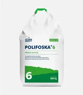 Удобрение комплексное Polifoska 6 Npk(s) 6-20-30+7s (Полифоска), 500 кг (Grupa Azoty SA)
