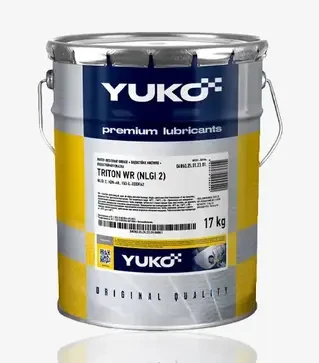 Пластичне мастило Yuko Triton WR2, 17 кг