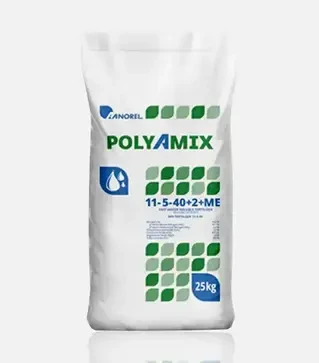 Мікродобриво Anorel Polyamix NPK 11-5-40 + ME (Анорел Поліамікс), 25 кг