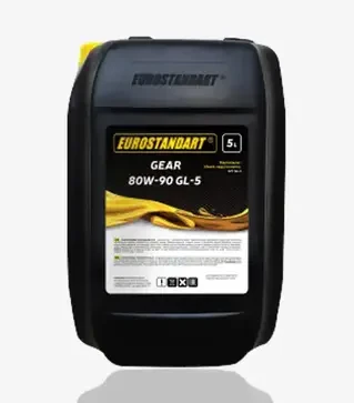 Трансмиссионная смазка Eurostandart Gear GL-5 80W-90, 5 л