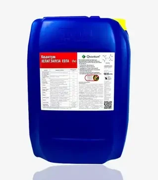 Микроудобрение Квантум Хелат Железа (Fe) Edta, 20 л