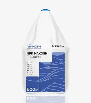 Удобрение комплексное NPK Makosh z borem (Макошь с борем), 500 кг
