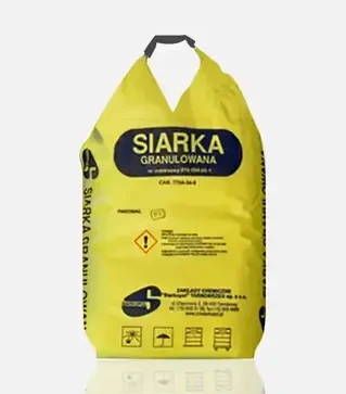 Мікродобриво Сірка гранульована з бентонітом S-90%, бентоніт-10%, 1 000 кг (Siarkopol)