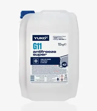 Антифриз Yuko -40 Super G11 синій, 10 кг