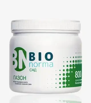 Биоудобрение Газон, 800 г (BioNorma)