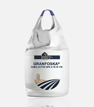 Удобрение комплексное Granfoska Humic Active NPK 4-18-18+7S (Гранфоска Хумик Актив), 1 000 кг (Basis)