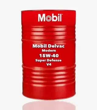 Моторное масло Mobil Delvac Modern 15W-40 Super Defense V4, 180 кг