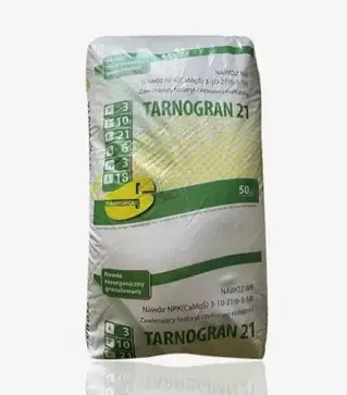 Удобрение комплексное Тарногран 21 NPK (Ca, MG, S) 3-10-21 (6-3-18), 50 кг (Siarkopol)