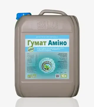 Биоудобрение Гумат Амино, 10 л (Life Biochem)