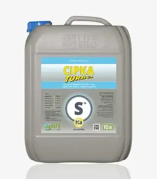 Микроудобрение Турбо Сера, 10 л (Life Biochem)