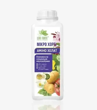 Стимулятор роста Микро Хорти Амино Хелат, 1 л (Leaf Forte)