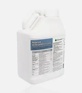 Мікродобриво Квантум - Хелат Цинку 117 Edtа, 5 л