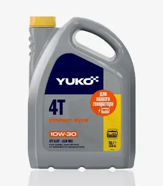 Моторна олива Yuko Power Synt 4Т 10W-30, 5 л