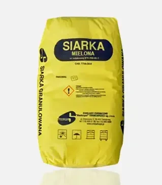 Микроудобрение Сера молотая S-99,85%, 25 кг (Siarkopol)