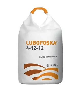 Добриво комплексне Lubofoska NPK(S) 4%-N, 12%-P2O5, 12%-K2O, 20%-CaO, 29%-SO3 (Любофоска), 500 кг (L