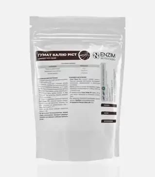 Стимулятор росту Гумат Калію Ріст СФ, 1 кг (Enzim Agro)
