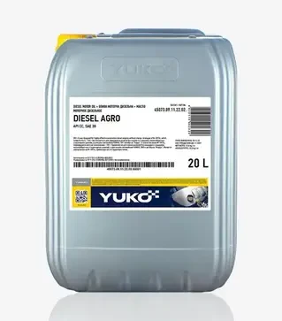 Моторное масло Yuko Diesel Agro, 20 л