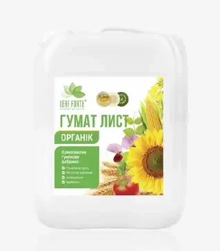 Стимулятор росту Гумат Лист, 10 л (Leaf Forte)