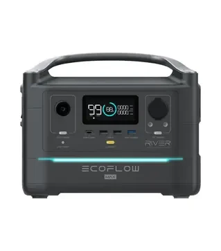 Зарядная станция EcoFlow RIVER Max, 0,6 кВт