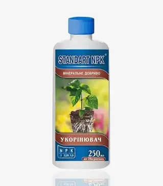 Микроудобрение Укоренитель (STANDART NPK), 250 мл