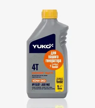 Моторна олива Yuko Power Synt 4Т 10W-30, 1 л
