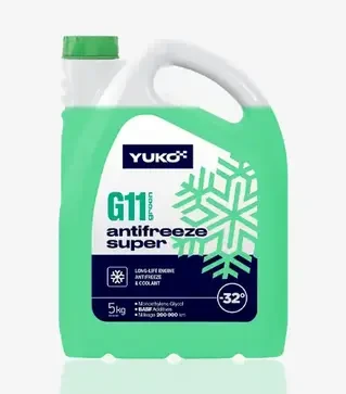 Антифриз Yuko -32 G11 зелений, 5 кг
