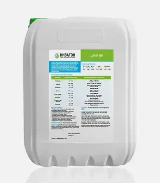 Микроудобрение Ниватон Цинк 65, 20 л (Ниватон)