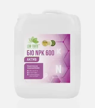 Микроудобрение БИО NPK 600, 10 л (Leaf Forte)