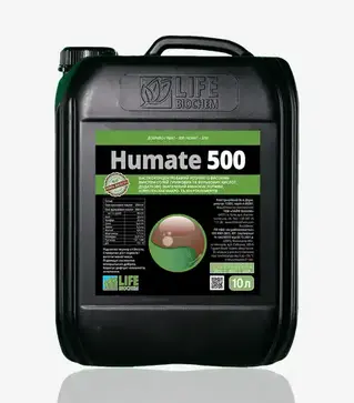 Мікродобриво Humate 500 (Гумат), 10 л (Life Biochem)
